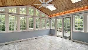 Covered Patio And A Sunroom