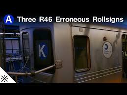 Northbound r32 (a) & r46 (c) train enters and leave 14th street подробнее. Erroneous R46 Rollsigns A Train Ø¯ÛŒØ¯Ø¦Ùˆ Dideo