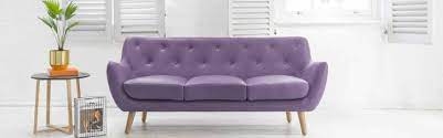 purple sofas purple fabric sofas