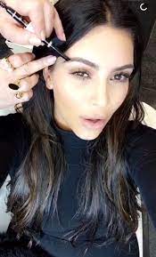 kim kardashian s eyebrows get her