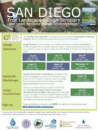 Free Landscape Design Seminar News San Diego County News Center