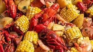 cajun seafood boil with rich cajun