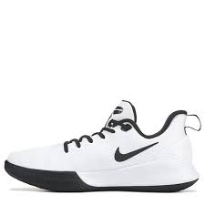 Nike Mens Mamba Focus Basketball Shoes White Black In