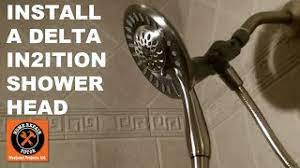 install a delta in2ition shower head