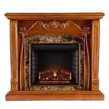 Carbondale Electric Fireplace Walnut