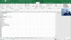 pivottable in excel by chris menard