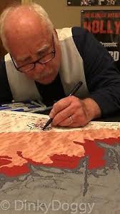Richard Dreyfus Signed Jaws Chum Chart Variant Gallery1988 2015 Anthony Petrie Ebay