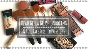 beau bella brush unboxing full face