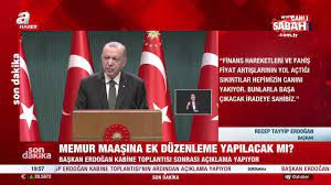 Son dakika haberleri: Başkan Erdoğan'dan Kabine Toplantısı sonrası önemli  açıklamalar! TL mevduatları için yeni adım... - Son Dakika Haberler
