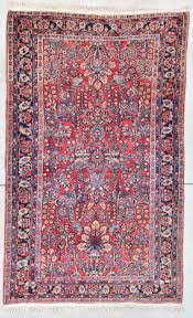 antique sarouk oriental rug 4 4 x 6 10