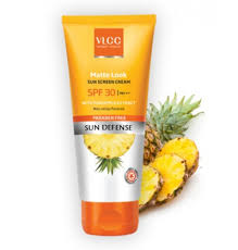 No matter the forecast, sunscreen is the one step you should never skip before heading outdoors for the day. Vlcc Matte Look Sunscreen Cream Spf 30 100g At Rs 315 Piece Sunscreen Id 15937805648