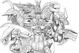 More than 5.000 printable coloring sheets. Godzilla Coloring Pages Print Monster For Free