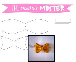 Felt Bow Tie Template Image Collections Design Ideas Resume Sample