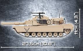 Amerykański abrams to jeden z najbardziej znanych i najlepszych czołgów na świecie. M1a2 Abrams Armed Forces Cobi Toys Internet Shop