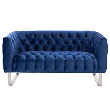 Grosvenor Two Seat Sofa Navy Blue