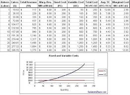 Variable Cost Fixed Cost Economics