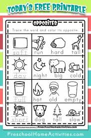 You can print or color them online at getdrawings.com for absolutely free. Preschool Opposite Worksheets