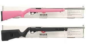 two ruger 10 22 target semi automatic