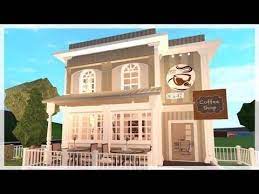 Don't forget to like, comment, share and subscribe! Cafe Bloxburg Town Series City Layout Small House Model Cafe House