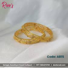 women gold plated bangles in nepal