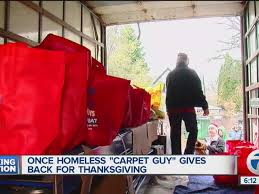 businessman who was once homeless gives