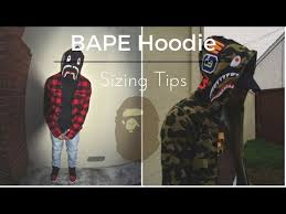 Bape Hoodie Review Sizing Tips Youtube