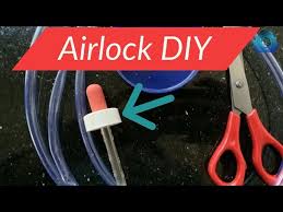 simple perfect airlock for wine