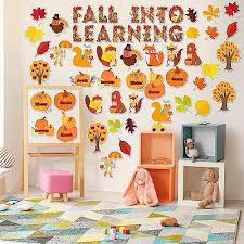 Fall Bulletin Board Decorations Set