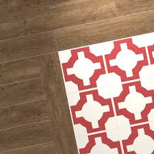 parquet red oxide flooring by neisha