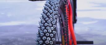 diy studded tires on drill powered bike