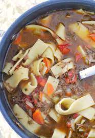 Each of these leftover pot roast recipes includes the basic information that will help you in picking which suggestion is right for you! Beef Noodle Soup Made With Leftover Pot Roast Foodtastic Mom