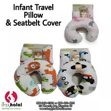 Infant Travel Pillow Seat Belt Cover