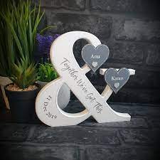 personalised couple sign wedding gift