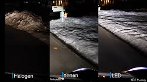 xenon vs led vs halogen headlights
