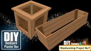 They all have woodworking plans so you can start building today! Diy Backyard Planter Box 9 Steps Instructables