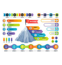 Mountain Chart Graph Vector Images Over 180