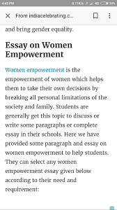 essay on women empowerment rc screening and intake table of evidence essay on women empowerment