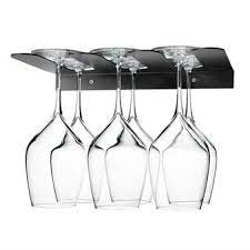 upside down glass holder from