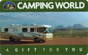 Check spelling or type a new query. Gift Card A Gift For You Camping World United States Of America Camping World Col Us Caw 001