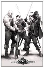 >w< | Comic character, The three musketeers, Comics
