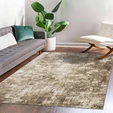 abstract polypropylene area rug
