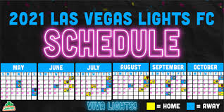 lights fc announce 2021 season schedule
