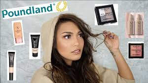 testing poundland makeup gallery review