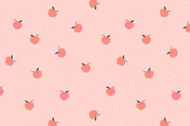 peach background vector cute desktop