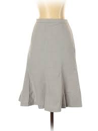 Details About Isaac Mizrahi For Target Women Gray Casual Skirt 6