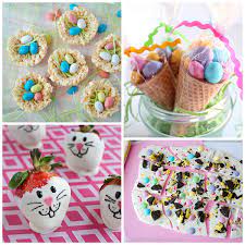 Easter egg nest treats with a rice krispies treat base, these nests are a cinch to prepare. Cute Easter Treat Ideas For Kids Crafty Morning
