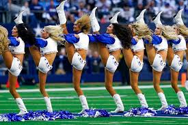 dallas cowboys cheerleaders celebrate