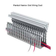 Panduit Hn Type Narrow Slot Hinged Cover Wiring Duct