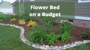 simple flower bed ideas on a budget