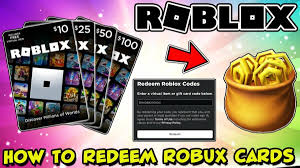 how to redeem a robux gift card